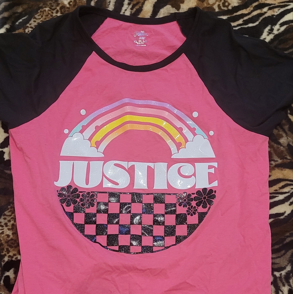 Justice Tie T-shirt